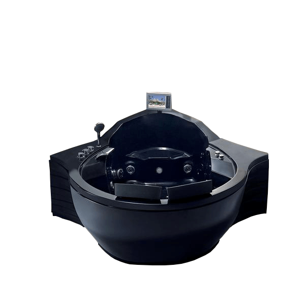 Maya Bath Tercera-Black Whirlpool Bath Tub Whirlpool Bathtub Maya Bath