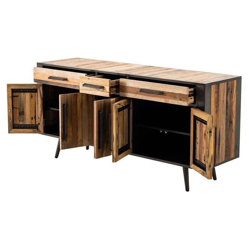 Nova Solo Nordic Buffet 5 Doors 3 Drawers Buffet NovaSolo