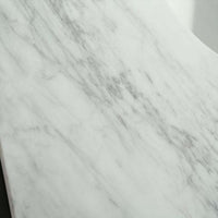 Thumbnail for Eviva Odessa Zinx+ 30″ Dark Teak Bathroom Vanity w/ White Carrara Top Bathroom Vanity Eviva
