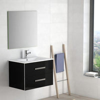 Thumbnail for Eviva Astoria® 28″ Modern Bathroom Vanity with White Integrated Porcelain Sink Vanity Eviva