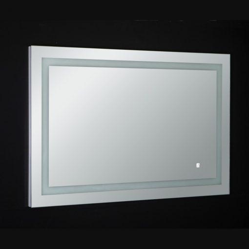 Eviva EVMR52 Deco Piece Wall Mounted Lighted Bathroom Vanity, Backlit LED Mirror with Frame Lights Bathroom Vanity Eviva