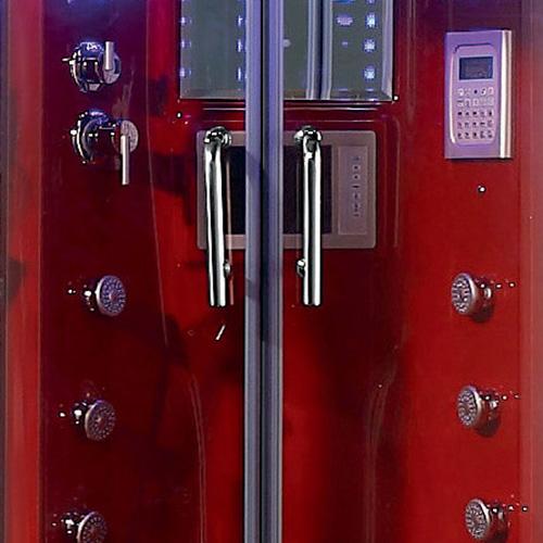 Maya Bath Florence-Red Steam Shower Steam Shower Maya Bath