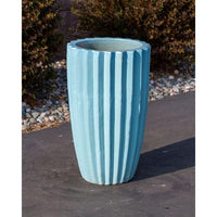 Thumbnail for One of a Kind FNT3008 Ceramic Vase Complete Fountain Kit Vase Fountain Blue Thumb