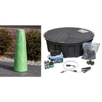 Thumbnail for Closed Top FNT3095 Ceramic Vase Complete Fountain Kit Vase Fountain Blue Thumb