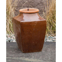 Thumbnail for One of a Kind FNT3368 Ceramic Vase Complete Fountain Kit Vase Fountain Blue Thumb