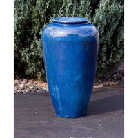 Thumbnail for Closed Top FNT3631 Ceramic Vase Complete Fountain Kit Vase Fountain Blue Thumb