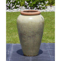 Thumbnail for Tuscany FNT3864 Ceramic Triple Vase Complete Fountain Kit Vase Fountain Blue Thumb