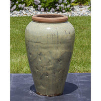 Thumbnail for Tuscany FNT3872 Ceramic Triple Vase Complete Fountain Kit Vase Fountain Blue Thumb
