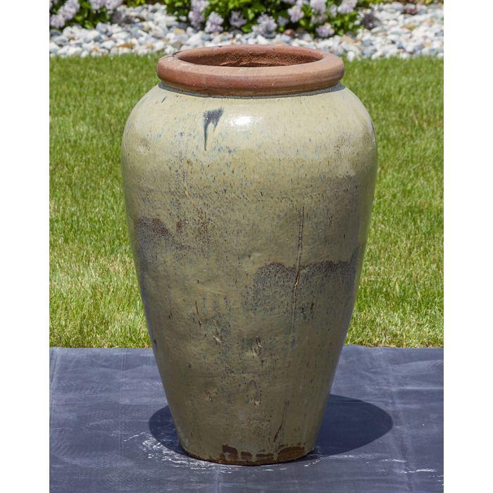 Tuscany FNT3874 Ceramic Triple Vase Complete Fountain Kit Vase Fountain Blue Thumb