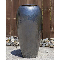 Thumbnail for One of a Kind FNT3925 Ceramic Vase Complete Fountain Kit Vase Fountain Blue Thumb