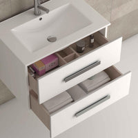 Thumbnail for Eviva Astoria 32″ White Modern Bathroom Vanity with White Integrated Porcelain Sink Vanity Eviva