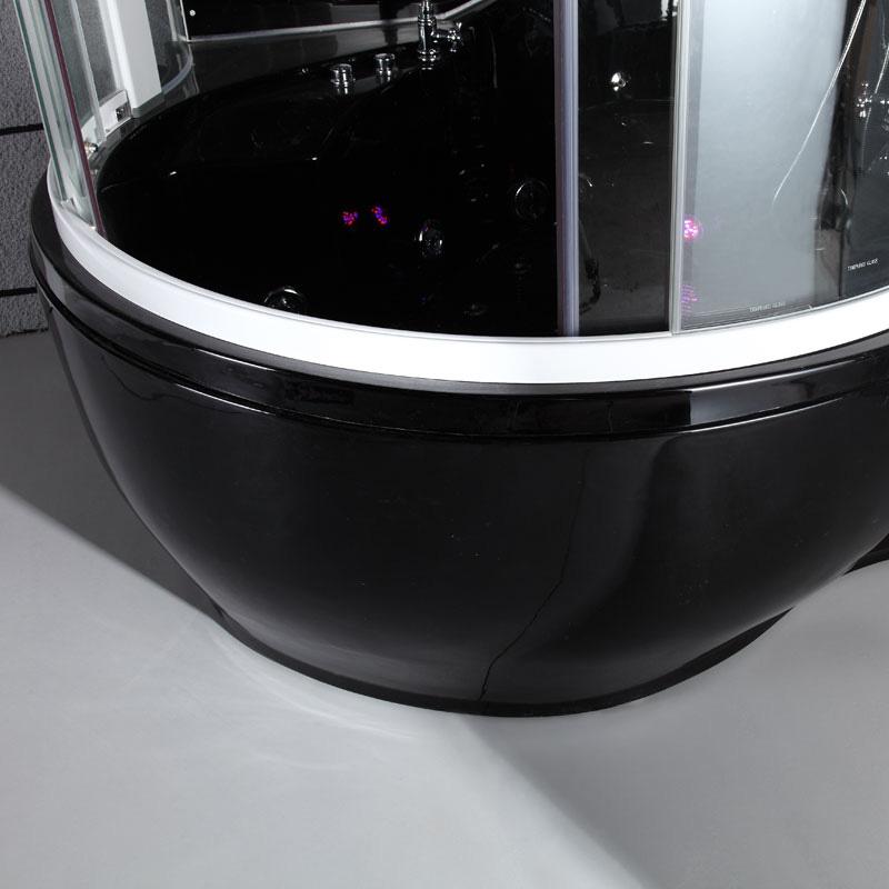 Maya Bath Florence-Black Steam Shower Steam Shower Maya Bath