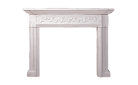 Thumbnail for Scroll Mantel Cast Stone Fireplace Mantels Tuscan 