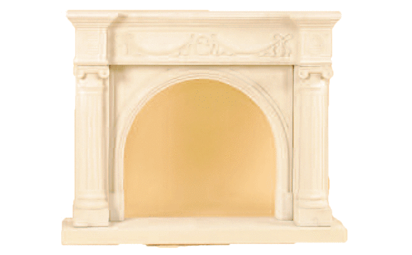 Girlanda Mantel Cast Stone Fireplace Mantels Tuscan 