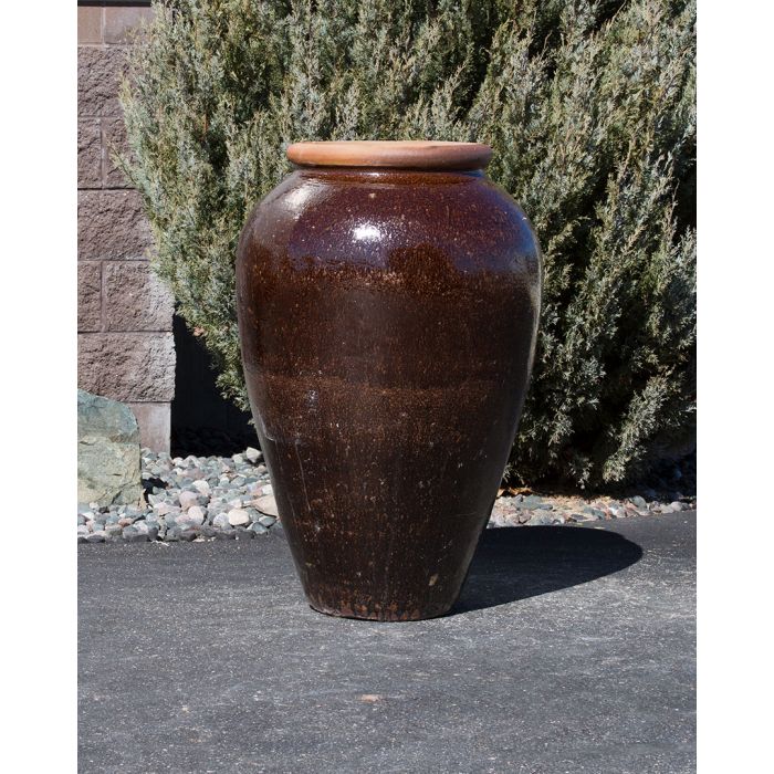 Tuscany FNT40560 Ceramic Triple Vase Complete Fountain Kit Vase Fountain Blue Thumb