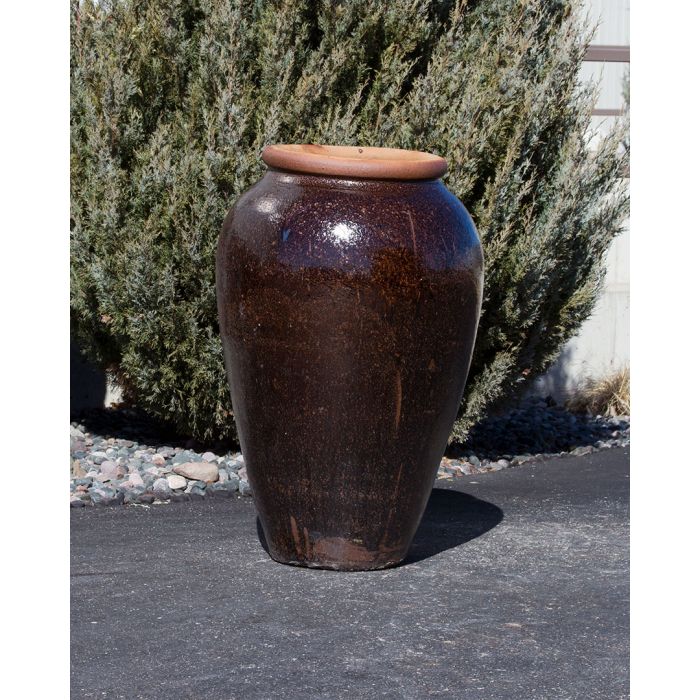 Tuscany FNT40566 Ceramic Triple Vase Complete Fountain Kit Vase Fountain Blue Thumb