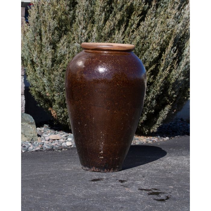 Tuscany FNT40586 Ceramic Triple Vase Complete Fountain Kit Vase Fountain Blue Thumb