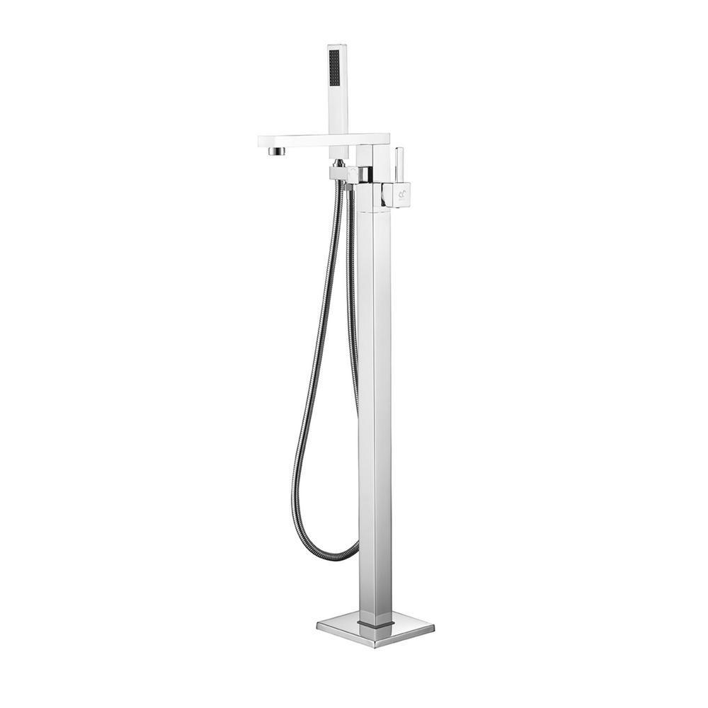 ANZZI Khone Series FS-AZ0037CH Freestanding Faucet Tub Filler ANZZI 