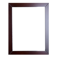 Thumbnail for Eviva New York Bathroom Vanity Mirror Full Frame 24X30 Wall Mount Wall Mirror Eviva Teak
