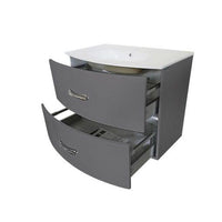 Thumbnail for Eviva Bari 32″ Wall mount Bathroom Vanity with Integrated White Porcelain Sink Vanity Eviva