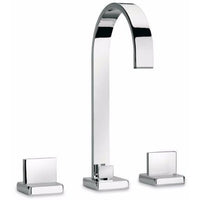 Thumbnail for Latoscana Novello Roman Tub With Lever Handles In Chrome touch on bathroom sink faucets Latoscana 