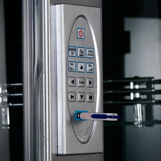 Maya Bath Florence-Red Steam Shower Steam Shower Maya Bath