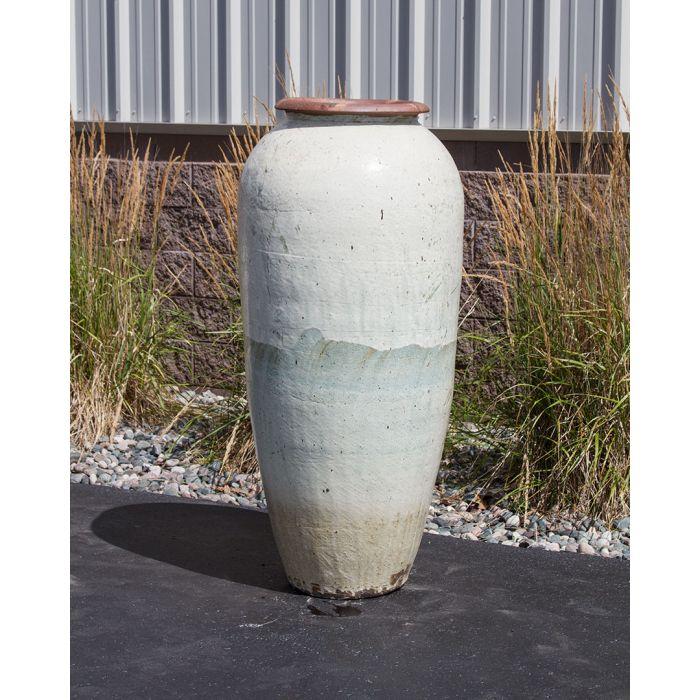 Tuscany FNT50289 Ceramic Triple Vase Complete Fountain Kit Vase Fountain Blue Thumb