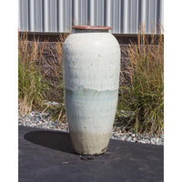 Thumbnail for Tuscany FNT50289 Ceramic Triple Vase Complete Fountain Kit Vase Fountain Blue Thumb