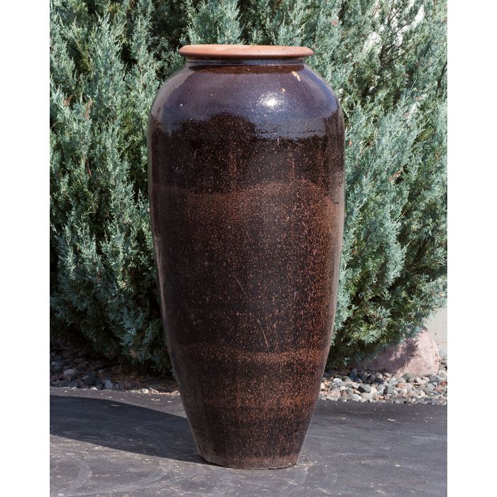 Tuscany FNT50331 Ceramic Triple Vase Complete Fountain Kit Vase Fountain Blue Thumb
