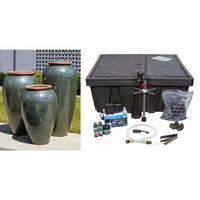 Thumbnail for Tuscany Fountain Kit - FNT50447 Vase Fountain Blue Thumb 