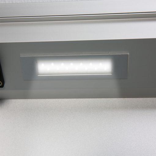 Eviva Lazy 24 inch all mirror wall mount/recessed medicine cabinet with LED lights Bathroom Vanity Eviva