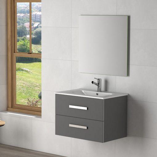 Eviva Astoria® 28″ Modern Bathroom Vanity with White Integrated Porcelain Sink Vanity Eviva