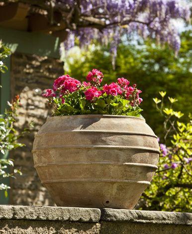 Campania International Terra cotta Thea Planter Urn/Planter Campania International