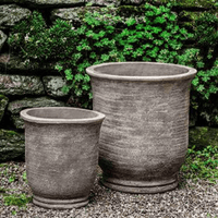 Thumbnail for Campania International Terra cotta Sami Urn Urn/Planter Campania International