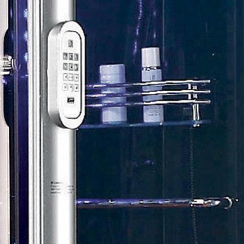 Maya Bath Siena-Red-Right Steam Shower Steam Shower Maya Bath