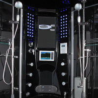 Thumbnail for Maya Bath Florence-Black Steam Shower Steam Shower Maya Bath