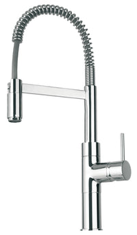 Thumbnail for Latoscana Elba Single Handle Kitchen Faucet With Spring Sprout In Chrome touch on bathroom sink faucets Latoscana