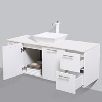 Thumbnail for Eviva Luxury 60 Inch Single Sink Bathroom Vanity with Top Bathroom Vanity Eviva