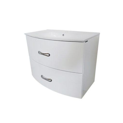 Eviva Bari 32″ Wall mount Bathroom Vanity with Integrated White Porcelain Sink Vanity Eviva
