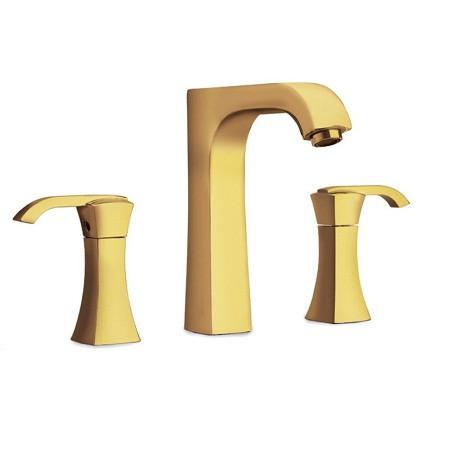 Latoscana Lady Roman Tub With Lever Handles InMatt Gold bathtub faucets Latoscana