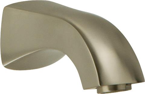 Latoscana Lady Bath Spout In Brushed Nickel bathtub faucets Latoscana