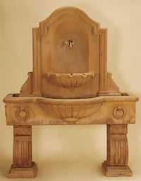 Thumbnail for Anduze Foundation For Outdoor Cast Stone Garden Fountain fountain Tuscan