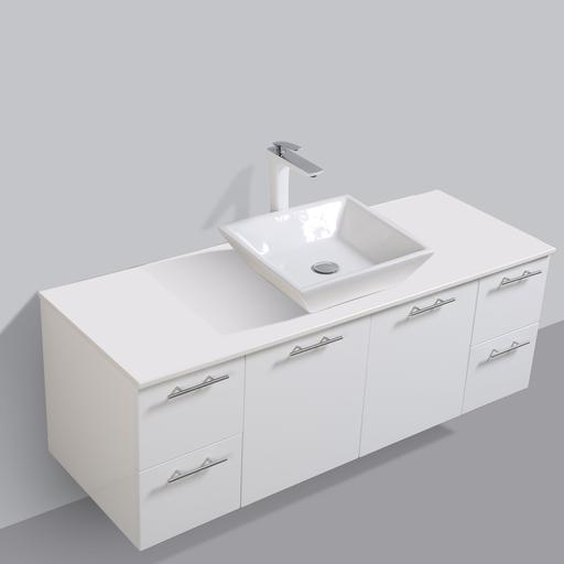 Eviva Luxury 60 Inch Single Sink Bathroom Vanity with Top Bathroom Vanity Eviva 