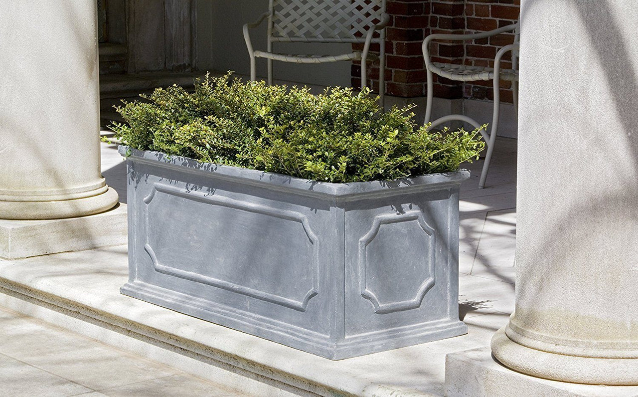 Campania International Fiber Clay Hampshire Med Wndw Box Urn/Planter Campania International