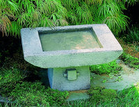 Thumbnail for Kyoto Cast Stone Outdoor Garden Birdbath BirdBath Campania International 