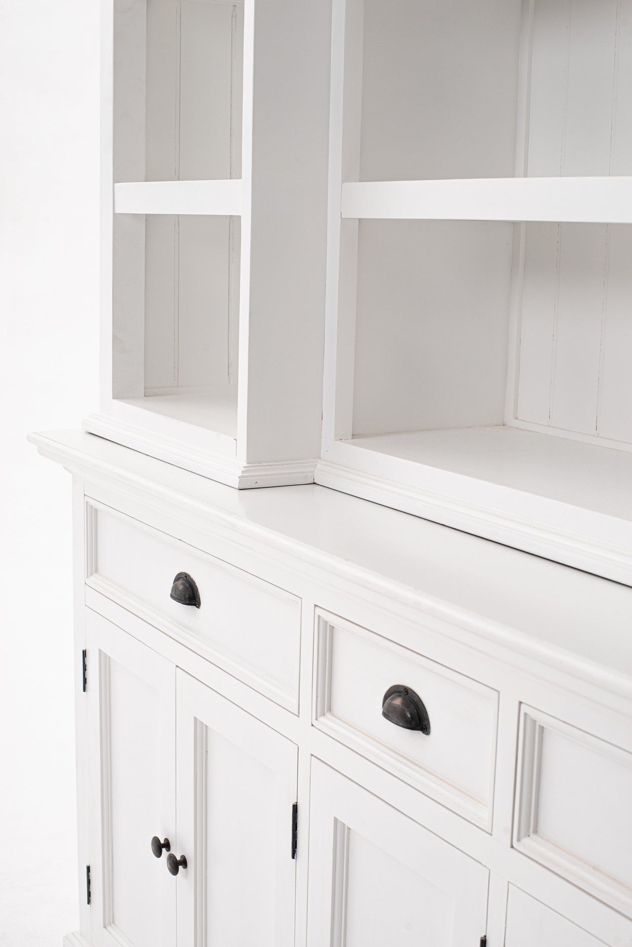 Kitchen Hutch Cabinet with 5 Doors 3 Drawers Buffet NovaSolo