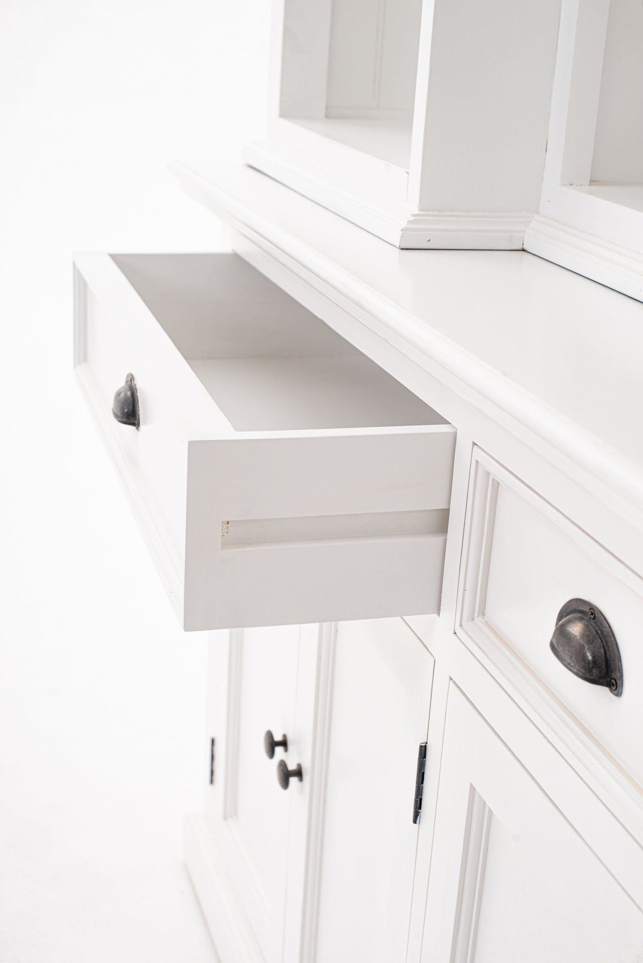 Kitchen Hutch Cabinet with 5 Doors 3 Drawers Buffet NovaSolo