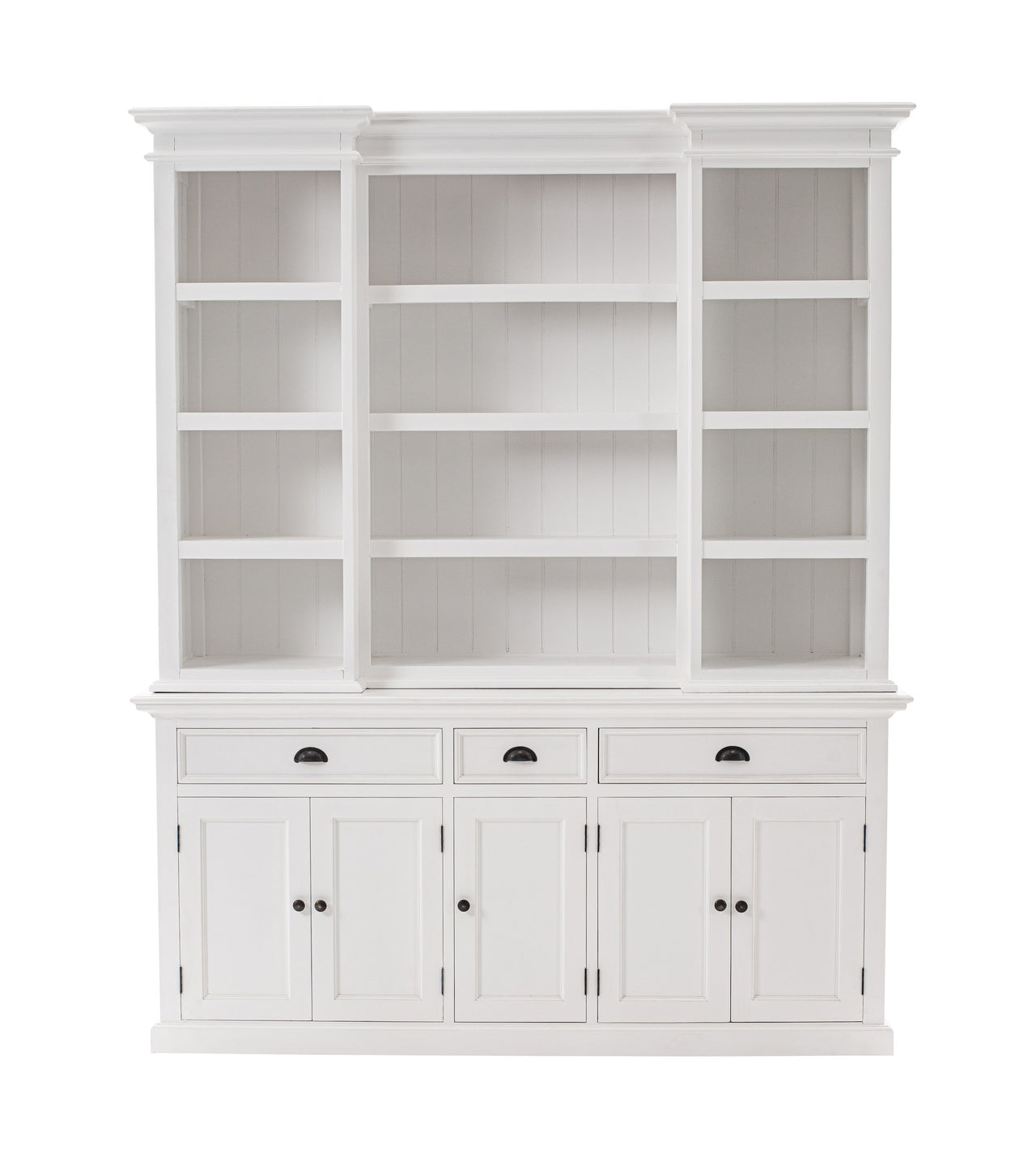 Kitchen Hutch Cabinet with 5 Doors 3 Drawers Buffet NovaSolo