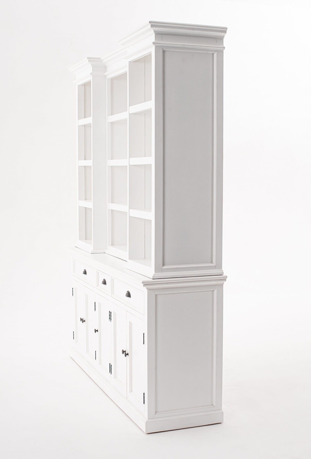 Kitchen Hutch Cabinet with 5 Doors 3 Drawers Buffet NovaSolo