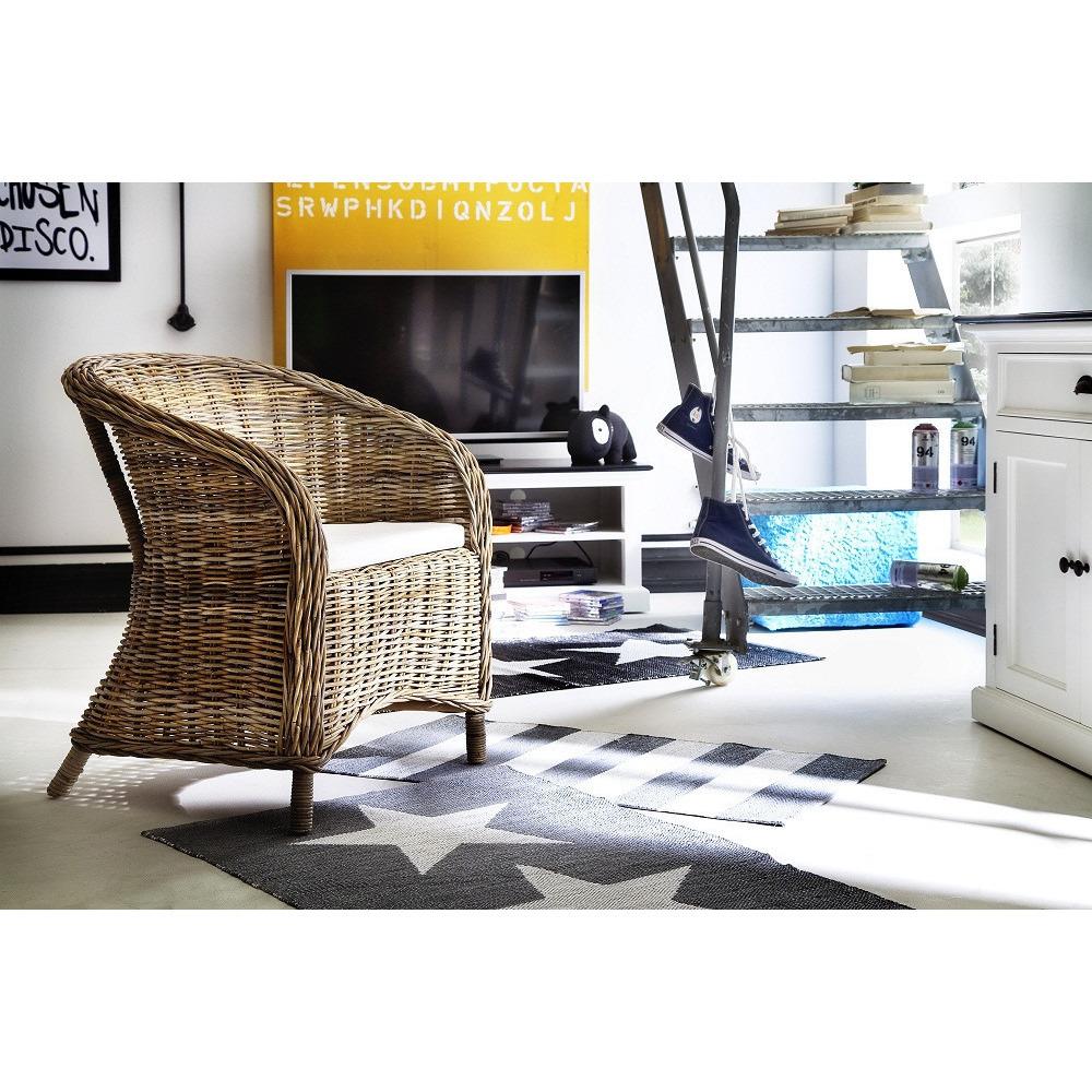 NovaSolo Wickerworks CR08 Bonsun Armchair with cushion (2 units / ship unit) Chair NovaSolo
